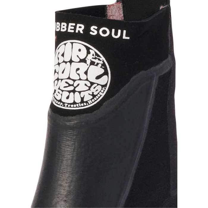 2024 Rip Curl Rubber Soul Plus 5mm Hidden Split Toe Neoprenstvler 112MSA - Black